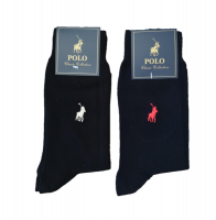 Polo Cotton Designer Dress Socks - 2 Pack Photo