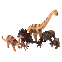 National Geographic Dinosaur Herbivores 7 Pieces Photo