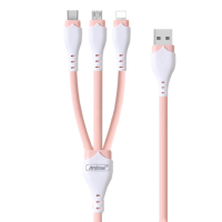 Andowl 3-in-1 Fast Charging Cable-for Type-C/Micro-USB/Lightning Photo