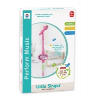 Little Singer - Microphone with MP3 Connector - Pink Photo