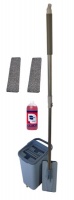 Housework Scratch Cleaning Mop & 1L Citronol Heavy Duty Degreaser-Blue/Grey Photo
