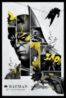 Batman - 80th Anniversary Poster with Black Frame Photo