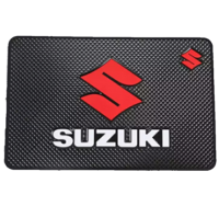OQ Car Dashboard Silicone Mat with Car Logo - SUZUKI Photo