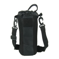 Outdoor Tactical Molle Water Bottle Pouch for Hiking Travel Brown Photo