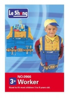 Construction Worker Role Play Costume - Vest Design Photo
