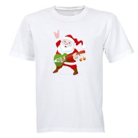 Rocking Santa - Christmas - Kids T-Shirt Photo