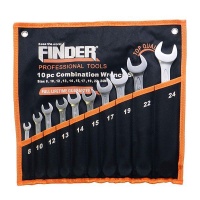 Finder 10 Piece Carbon Steel Combination Wrench Set Photo