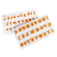 PME Fun Fonts Collection 2 Alphabet Letters Embosser Stamp Cake Decorating Photo