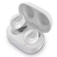 Philips In-Ear True Wireless Headphones With Mic - White Photo