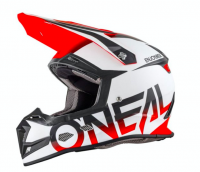 ONeal Racing ONeal 5 Series Blocker White/Orange Helmet Photo