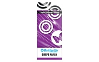 Butterfly Crepe Paper - 12 Sheets Purple Photo