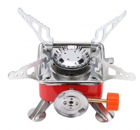 Portable Foldable Camping Card Type Stove - K202 Photo