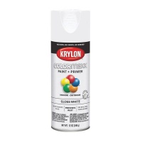 Krylon Colormaxx Paint Primer Gloss White Photo