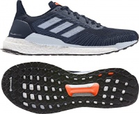 adidas Men's SolarBoost 19 Running Shoes - Navy Photo