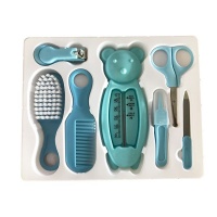 7" 1 Essential Baby Healthcare & Grooming Kit - Blue Photo