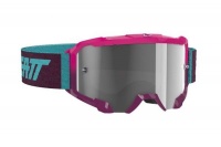 LEATT Velocity 4.5 Neon Pink/Light Grey Goggle Photo