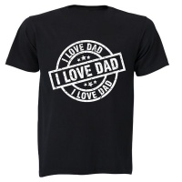 I Love DAD - Circular - Kids T-Shirt Photo