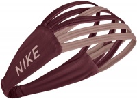 Nike Women's Strappy Headband - Dark Beetroot/Desert Berry Photo