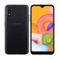 Samsung A01 - Black Cellphone Photo