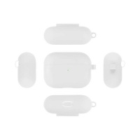 Goospery We Love Gadgets Slim Silicone Case For Apple AirPods Pro White Photo
