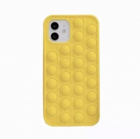 Mr Protect Fidget Pop It Toy Case For iPhone 11 - Yellow Photo