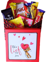 The Biltong Girl Chocolate Gift Box with Afrikaans message "Ek's Lief vir jou" Photo