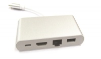 ZATECH Type c 4" 1 cable USB LAN HDMI type c Photo