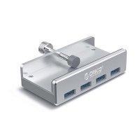Orico USB 3.0 Clip-type Aluminium HUB - Silver Photo
