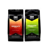 Monate Coffee Shaka's Rock & Freedom Brew - 2 x 250g - Ground Coffee Photo