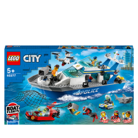 LEGO City Police Patrol Floating Boat Toy 60277 Photo