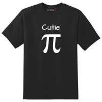 Just Kidding Kids "Cutie Pie" Short Sleeve T-Shirt - Black Photo