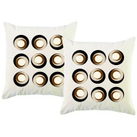 PepperSt - Scatter Cushion Cover Set - Abstract Circles Photo