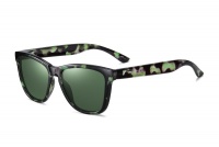 Sophie Moda-TAC Polarized Lens Wayfarer Sunglasses Green Camo Design Photo