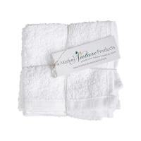 mother nature products 100% Cotton Washable Wipes 4-pack Photo