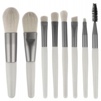8 piece Makeup Brush Set Photo