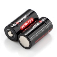 Soshine 2x rcr123 16340 650mah 3.0v rechargeable battery: li-ion Photo