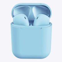 inPods Macaron 12 TWS Wireless Bluetooth 5.0 Earphones - light blue Photo