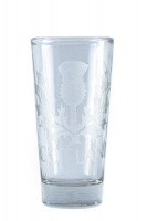 All African Goods Scotland Thistle - Etched Shot Glass Photo