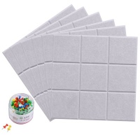 HEARTDECO Felt Message Picture Board Wall Panels 6 piecess Set Photo