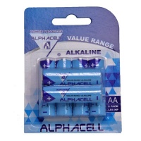 Alphacell 3 Pack of Value Battery Size AA 6-Pieces Total 18 Batteries Photo