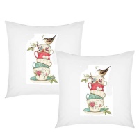 PepperSt - Scatter Cushion Cover Set - Dream & Hope Tea Party Photo