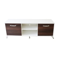 Naturex White Tv Stand/Unit With 2 Side Cupboards 170cm Photo