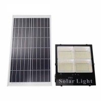 Fivestar 200W Solar Flood Light Remote & Solar Panel Photo