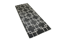 Decorpeople - Microfiber Rug in Dark Grey Photo