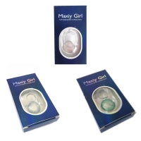 MaxiyGirl 3 Pair Combo Colour Cosmetic Contact Lenses Turquoise Grey and Green Photo