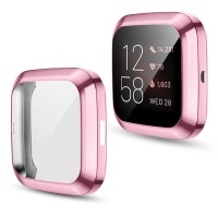 Case Candy Fitbit Versa 2 Cover with Screen Protection - Pink Photo