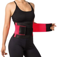 Unicoo Instant Slim Body Shaper & Waist Trainer Belt - Red Photo
