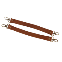 Mally Leather Bags Mally Bags Stroller Straps in Toffee Photo