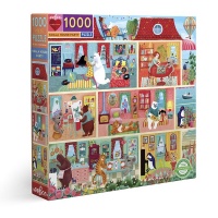 eeBoo Square Family Puzzle - Koala House Party 1000 Pieces Photo
