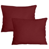 PepperSt - Scatter Cushion Cover Set - 40x30cm - Maroon Photo